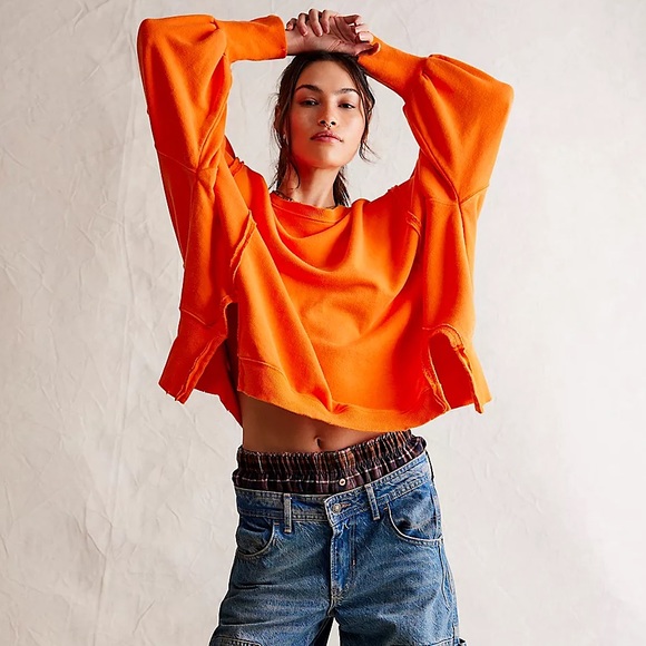 NEW Free People We The Free Camden Sweatshirt - Picture 13 of 13